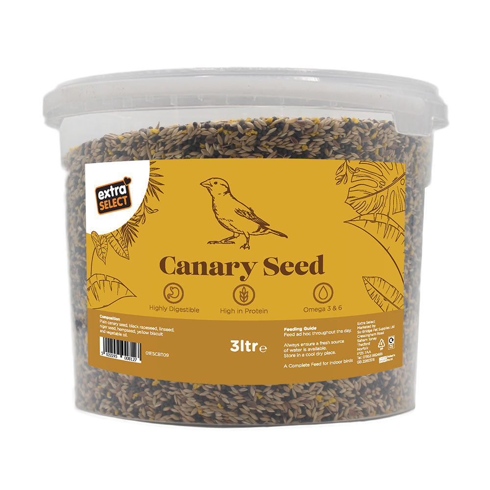 Mixed Canary Seed Bucket