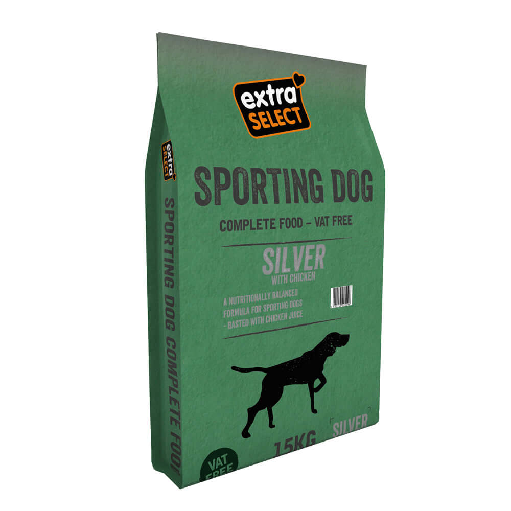 Extra Select Sporting Dog Silver With Chicken