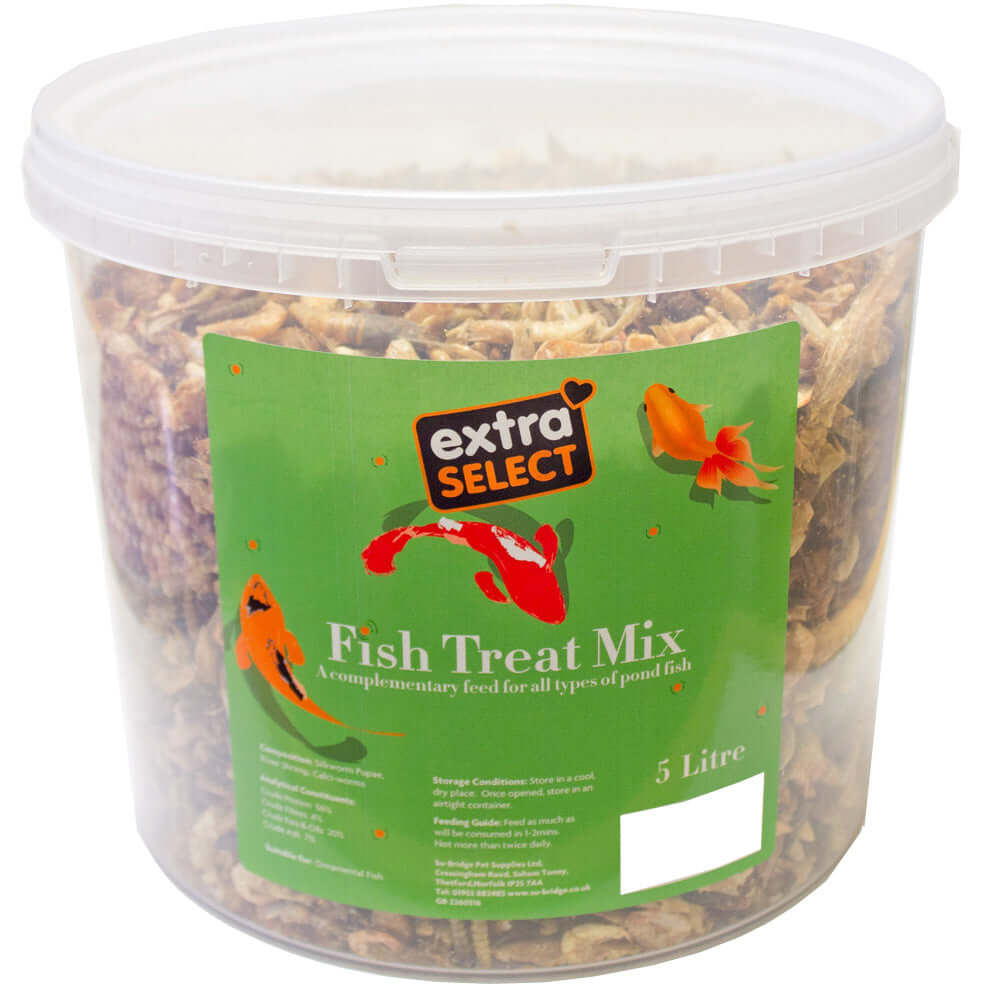 Extra Select Fish Treat Mix Bucket for Koi