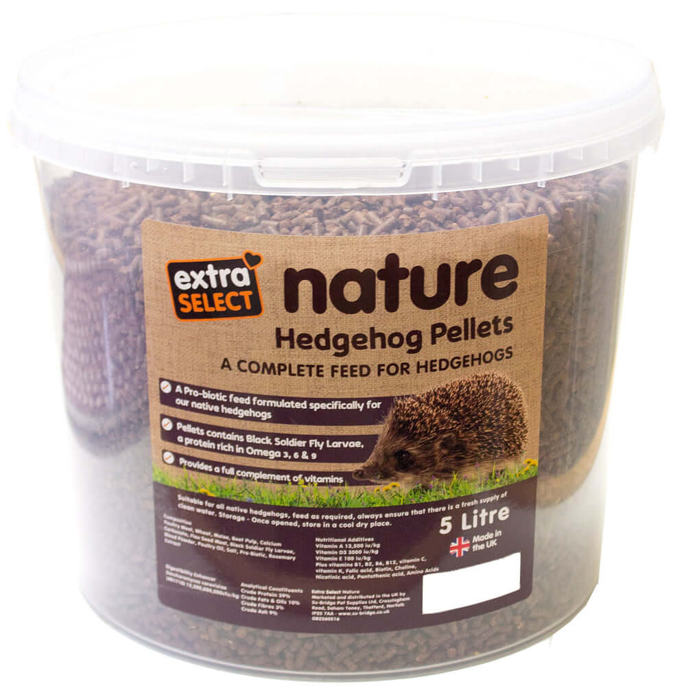 Extra Select Nature Hedgehog Pellets 5 litre