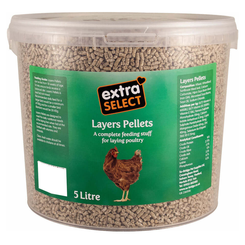 Extra Select Layers Pellets 5l bucket