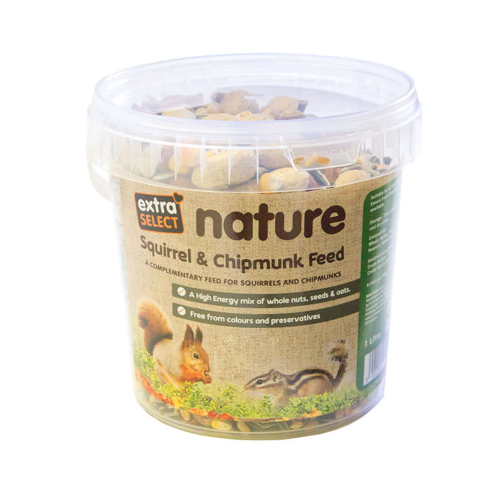 Extra Select Squirrel & Chipmunk Feed 1ltr