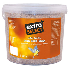 Less mess wild bird food