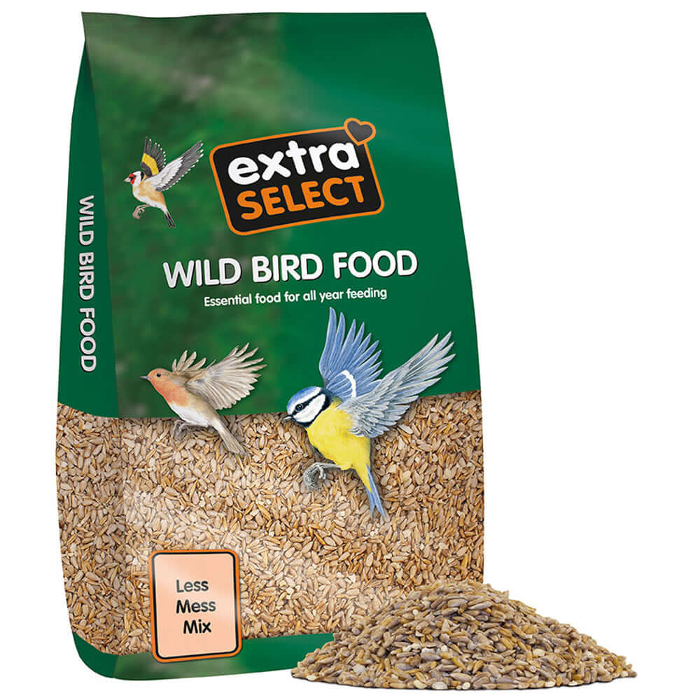 20kg bag of Extra Select Less Mess Wild Bird Food