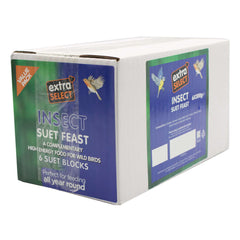 Extra Select Insect Suet Block 6 x 300g