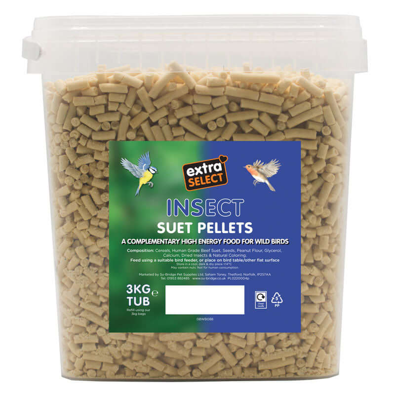 Extra Select Hi Energy Suet Pellets Insect