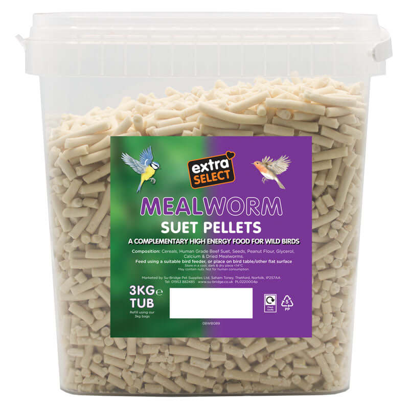 Extra Select Hi Energy Suet Pellets Insect