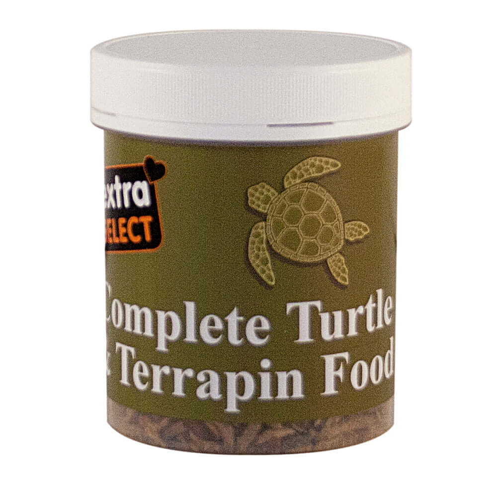 60g tub of Extra Select Complete Turtle & Terrapin Food