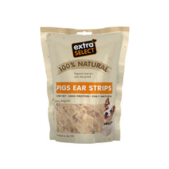 Natural Pigs Ear Strips