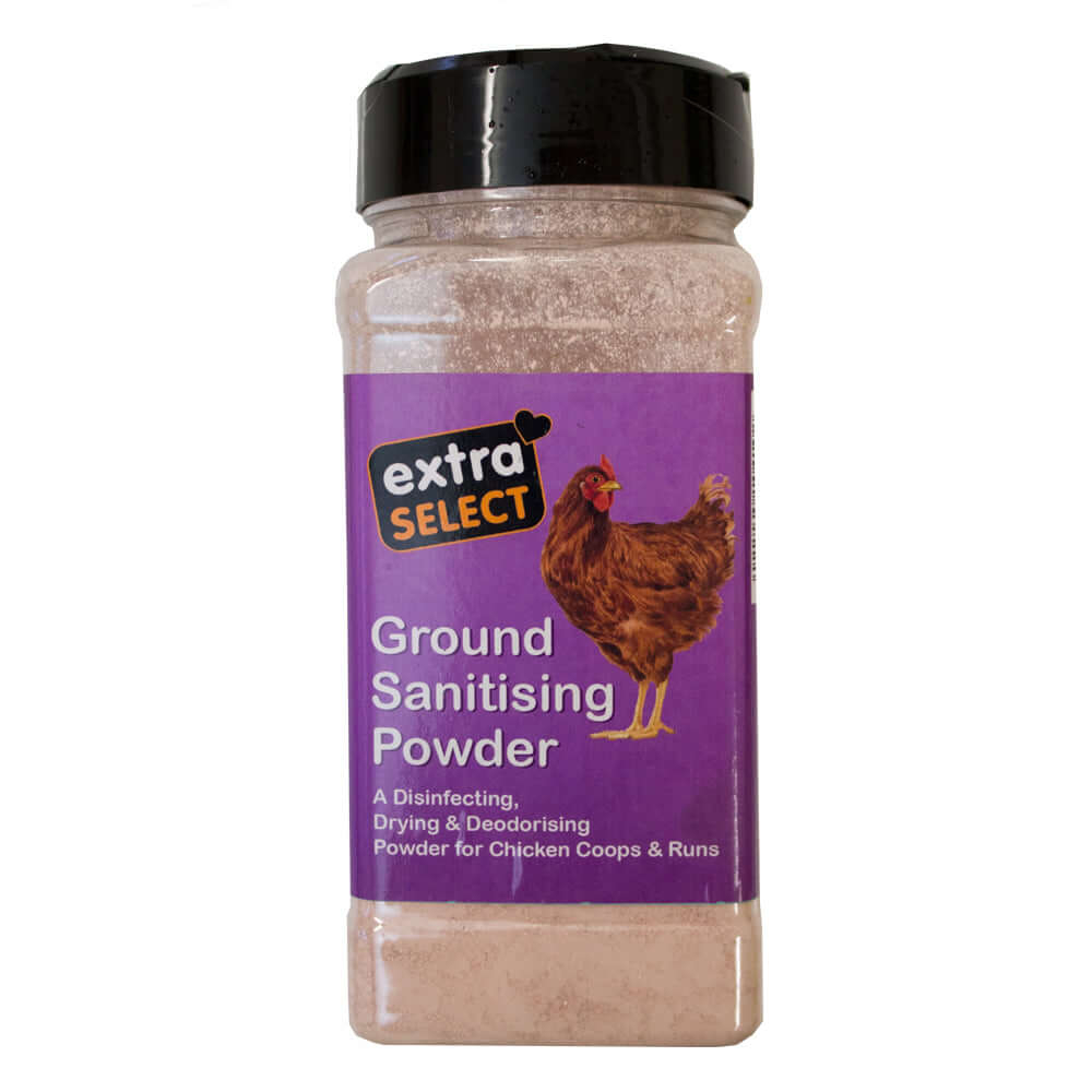 250g tub of Extra Select Ground Sanitising Powder